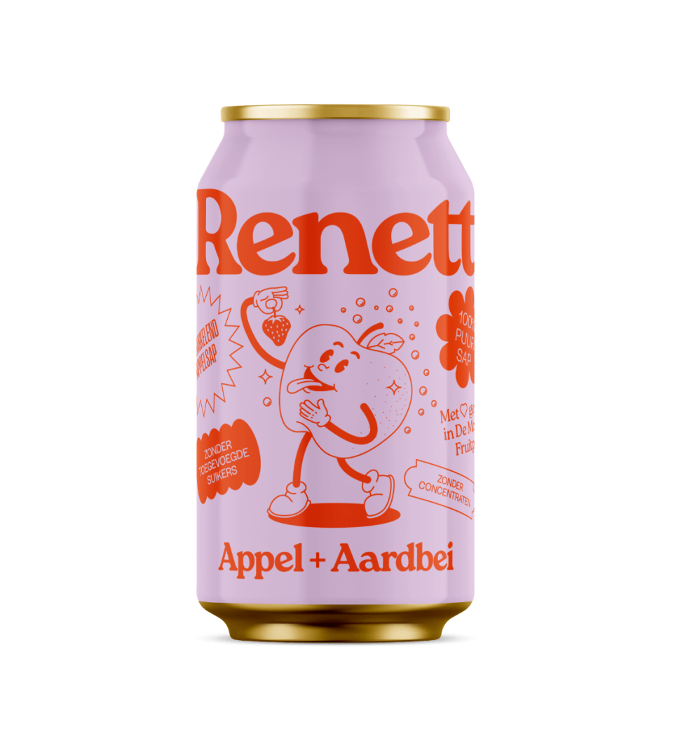 Appel + Aardbei