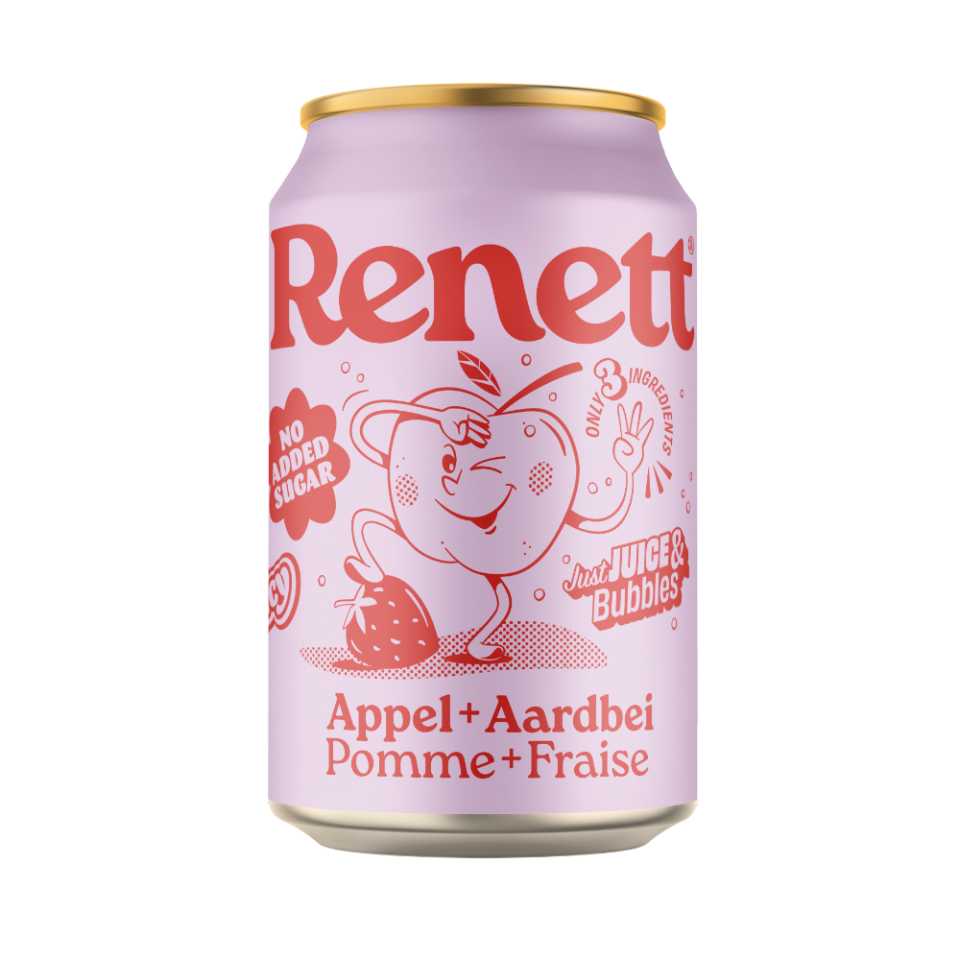 RENETT VISUAL Appel + Aardbei