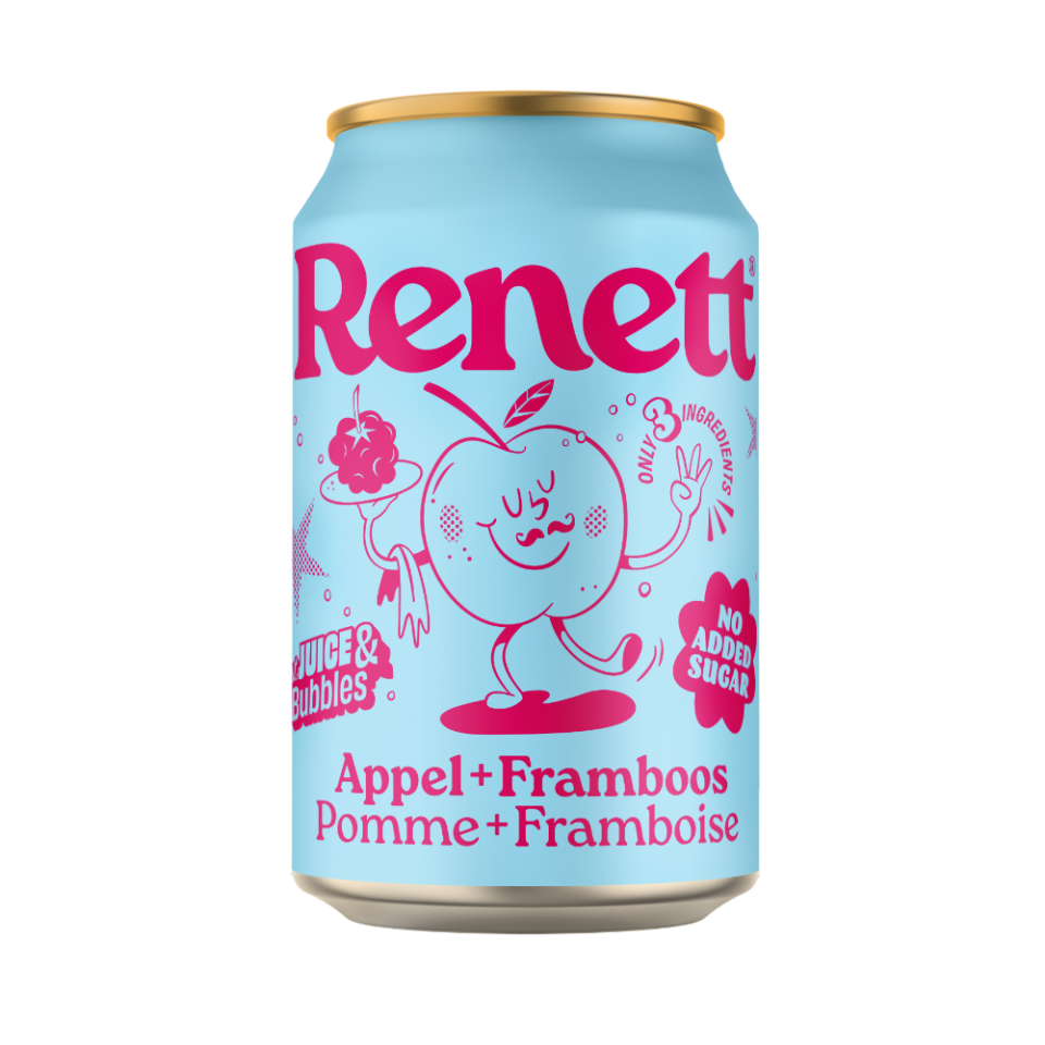 Renett Appel + Framboos
