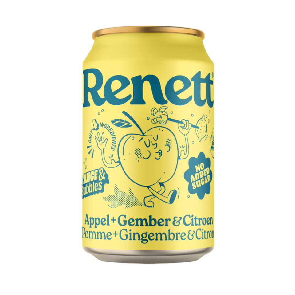 RENETT VISUAL Appel + Gember + Citroen
