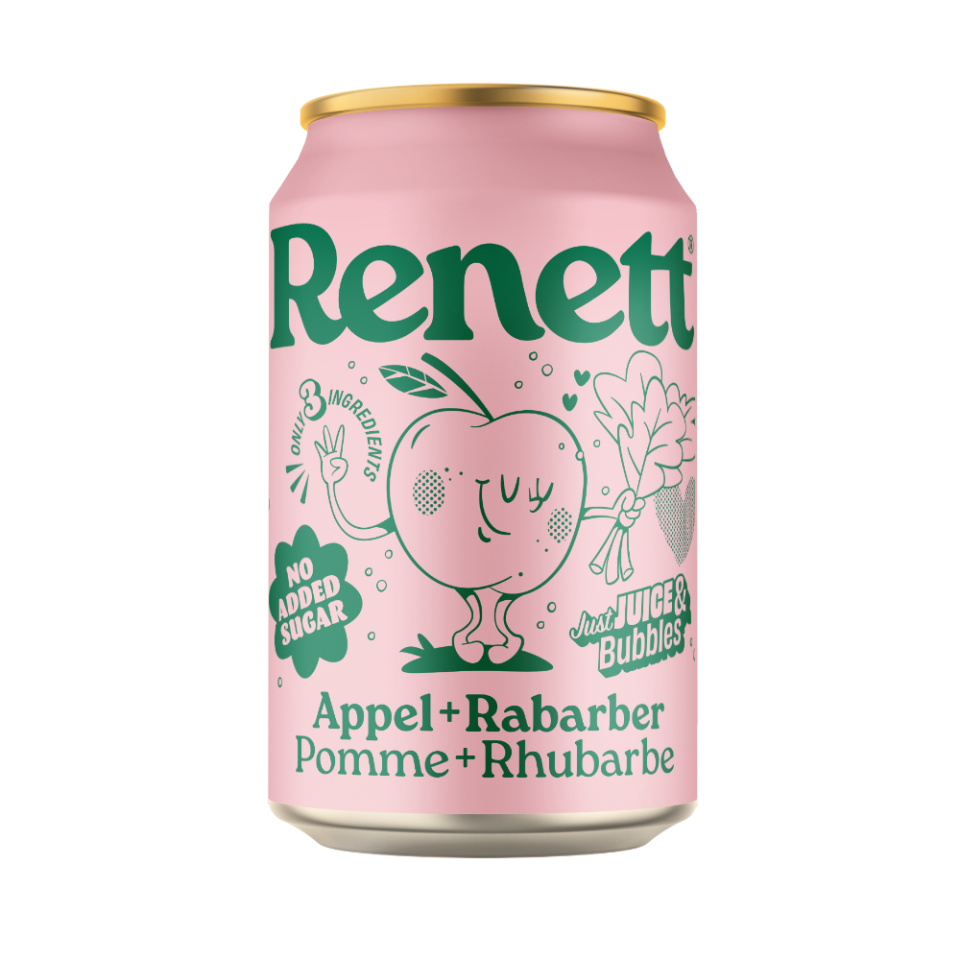 RENETT VISUAL Appel + Rabarber